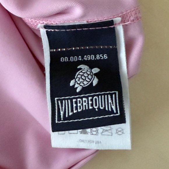 Vilebrequin pink turtle 50 SPF long sleeve swim shirt - Picture 2 of 6